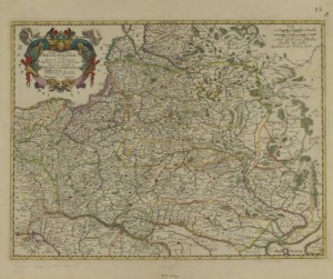 Mapa rok 1700