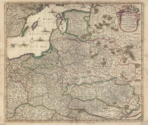 Mapa rok 1670