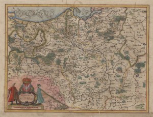 Mapa rok 1675