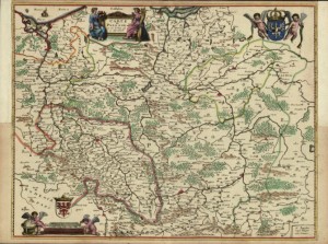 Mapa rok 1700