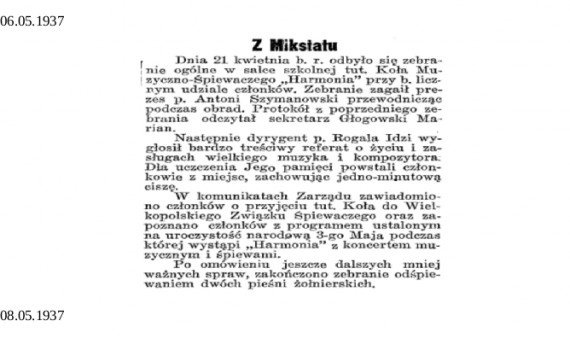 Dziennik Ostrowski 1937 maj 1