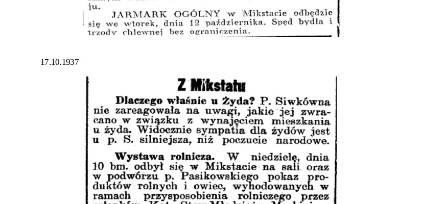 Dziennik Ostrowski 1937 październik 1