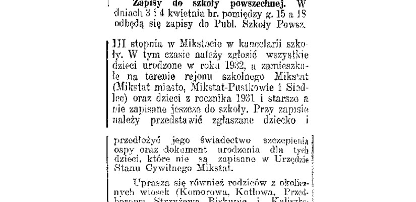 Dziennik Ostrowski 1939 marzec 2