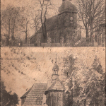 Kościół farny oraz Kościół Św. Rocha w roku 1911