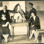 1930 nauczyciele od lewej Głodek, Anna Grygielówna, Jadwiga Rudawska, Pawełka