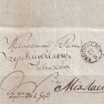 list z okresu przedznaczkowego, wysłane z Krotoszyna w latach 1827-1835 do proboszcza parafii mikstackiej Ludwika Szynkiewicza