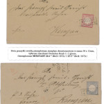 Rok 1872-73 opis dwóch listów