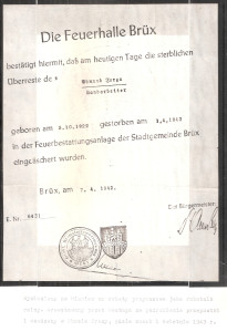 1943 zawiadomienie o wywiezieniu na roboty do Niemiec