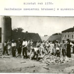 Rok 1938 brukowanie rynku